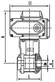 Q911F늄(dng)(ni)ݼyƬʽyPN16PN100νY(ji)(gu)ߴD